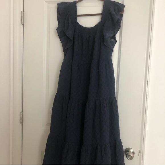 Madewell NEW Navy Baloon Skirt High Waist